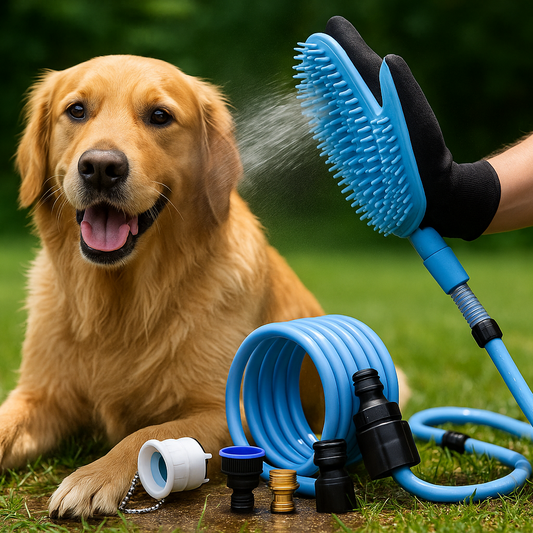Guante Masajeador Baño Mascotas